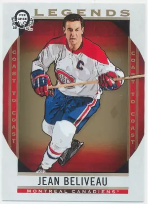 2018-19 O-PEE-CHEE COAST TO COAST - JEAN BELIVEAU #192 LEGENDS SSP!