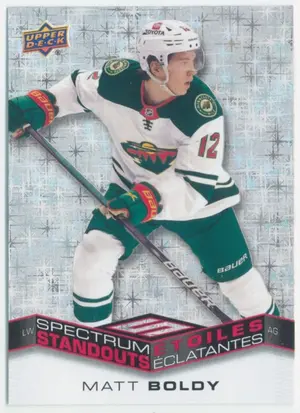 2022-23 TIM HORTONS - MATT BOLDY #C-15 SPECTRUM STANDOUTS
