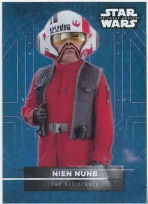 2016 Star Wars The Force Awakens - Nien Nunb Character Stickers #14