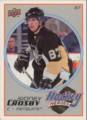 2008-09 UPPER DECK - SIDNEY CROSBY #HH6 HOCKEY HEROES