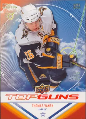 2009-10 UPPER DECK - THOMAS VANEK #TG6 TOP GUNS