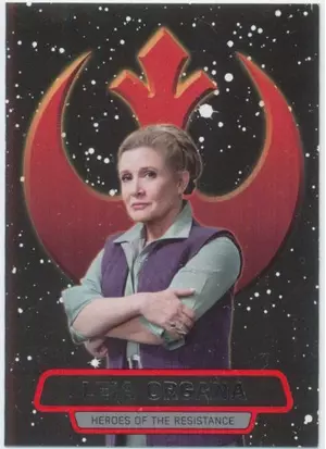 2016 Star Wars The Force Awakens - Leia Organa Heroes of the Resistance #1