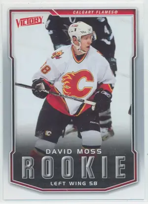 2007-08 VICTORY - DAVID MOSS #217 ROOKIE