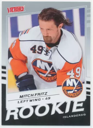 2008-09 VICTORY - MITCH FRITZ #304 ROOKIE