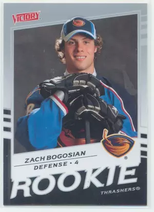 2008-09 VICTORY - ZACH BOGOSIAN #324 ROOKIE
