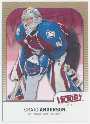 2009-10 VICTORY - CRAIG ANDERSON #263 GOLD