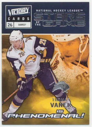 2009-10 VICTORY - THOMAS VANEK #SG34 STARS OF THE GAME