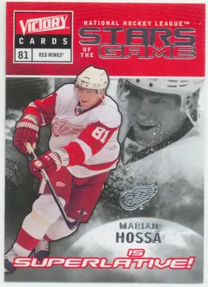 2009-10 VICTORY - MARIAN HOSSA #SG45 STARS OF THE GAME