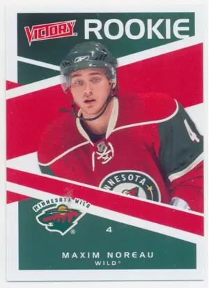 2010-11 VICTORY - MAXIM NOREAU #225 ROOKIE