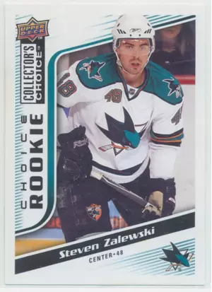 2009-10 COLLECTOR'S CHOICE - STEVEN ZALEWSKI #287 ROOKIE