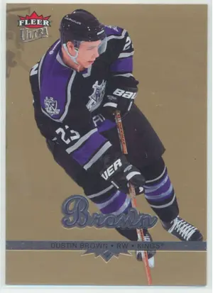 2005-06 FLEER ULTRA - DUSTIN BROWN #96 GOLD MEDALLION