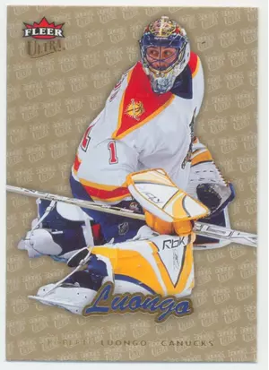 2006-07 FLEER ULTRA - ROBERTO LUONGO #189 GOLD MEDALLION