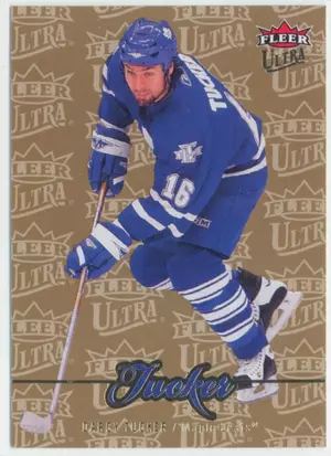 2007-08 FLEER ULTRA - DARCY TUCKER #17 GOLD MEDALLION