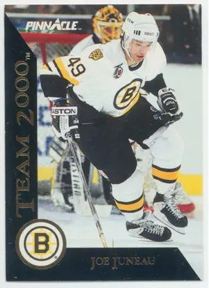 1992-93 PINNACLE (USA) - JOE JUNEAU #19 TEAM 2000