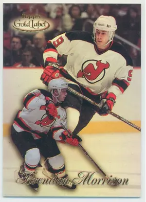 1998-99 TOPPS GOLD LABEL - BRENDAN MORRISON #82 CLASS 1 ROOKIE