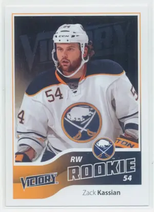 2011-12 VICTORY - ZACK KASSIAN #283 ROOKIE