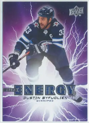 2019-20 UPPER DECK - DUSTIN BYFUGLIEN #PE-37 PURE ENERGY