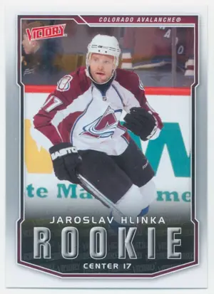 2007-08 VICTORY - JAROSLAV HLINKA #313 ROOKIE