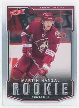 2007-08 VICTORY - MARTIN HANZAL #321 ROOKIE
