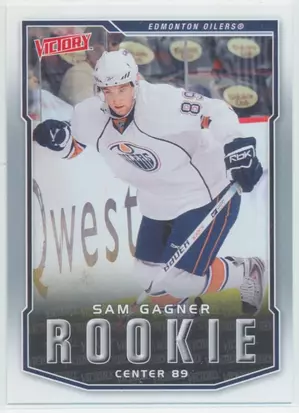 2007-08 VICTORY - SAM GAGNER #338 ROOKIE