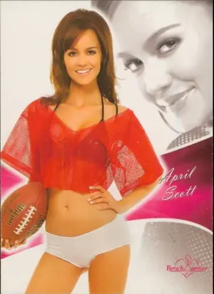 2011 Benchwarmer Bubblegum - April Scott #3