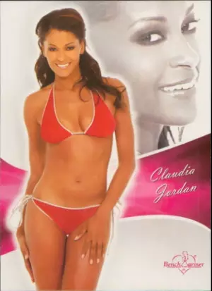 2011 Benchwarmer Bubblegum - Claudia Jordan #71
