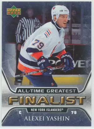 2005-06 UPPER DECK - ALEXEI YASHIN #38 ALL-TIME GREATEST FINALIST