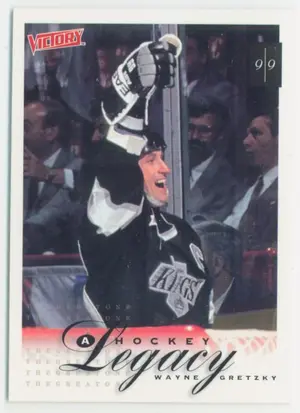 1999-00 VICTORY - WAYNE GRETZKY #417 A HOCKEY LEGACY