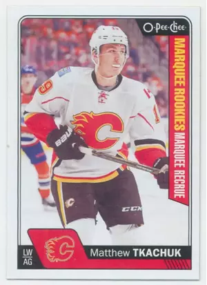 2016-17 O-PEE-CHEE - MATTHEW TKACHUK #681 MARQUEE ROOKIE