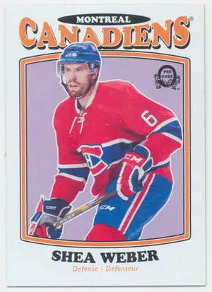 2016-17 O-PEE-CHEE - SHEA WEBER #666 RETRO