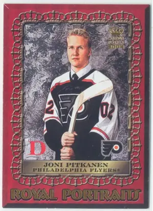 2003-04 CROWN ROYALE - JONI PITKANEN #7 ROYAL PORTRAITS