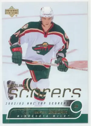 2002-03 UPPER DECK - MARIAN GABORIK #SS9 SIZZLING SCORERS
