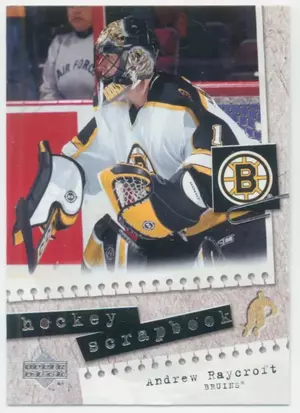 2005-06 UPPER DECK - ANDREW RAYCROFT #HS24 HOCKEY SCRAPBOOK