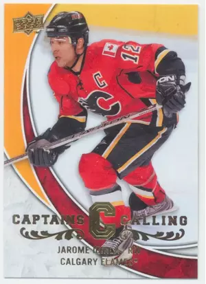 2008-09 UPPER DECK - JAROME IGINLA #CPT2 CAPTAINS CALLING