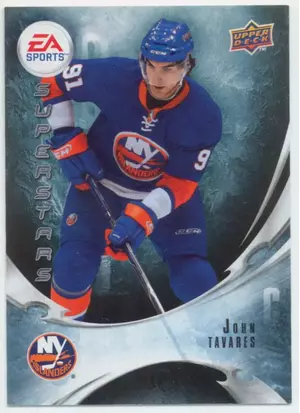 2010-11 UPPER DECK - JOHN TAVARES #EA7 EA SPORTS SUPERSTARS
