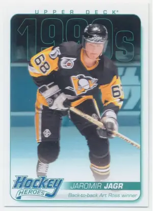 2013-14 UPPER DECK - JAROMIR JAGR #HH64 HOCKEY HEROES