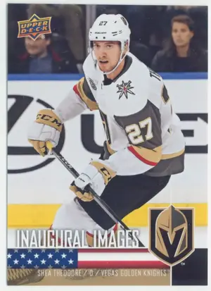 2018 UPPER DECK INAUGURAL IMAGES - SHEA THEODORE #LV-9