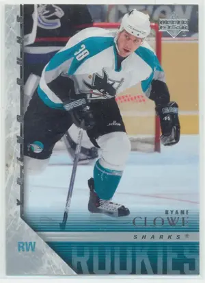 2005-06 UPPER DECK - RYANE CLOWE #234 YOUNG GUNS