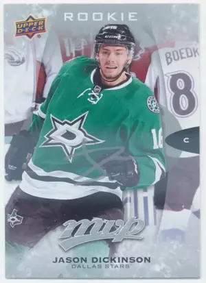 2016-17 MVP - JASON DICKINSON #297 SILVER SCRIPTS