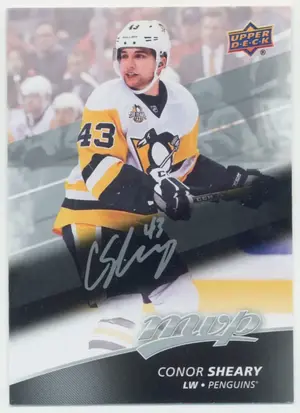 2017-18 MVP - CONOR SHEARY #162 SILVER SCRIPT
