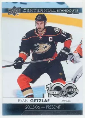 2017-18 UPPER DECK - RYAN GETZLAF #CS-15 CENTENNIAL STANDOUTS