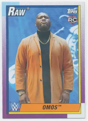 2021 Topps Heritage WWE - Omos #32 RC