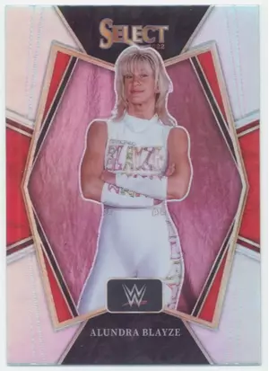 2022 Select WWE - Alundra Blayze #137 Premier Level Silver Prizm Parallel