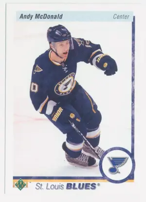 2010-11 UPPER DECK - ANDY McDONALD #30 20TH ANNIVERSARY