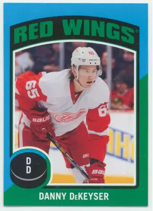 2014-15 O-PEE-CHEE - DANNY DeKEYSER #ST-26 STICKERS