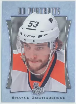 2016-17 UPPER DECK - SHAYNE GOSTISBEHERE #P-21 UD PORTRAITS