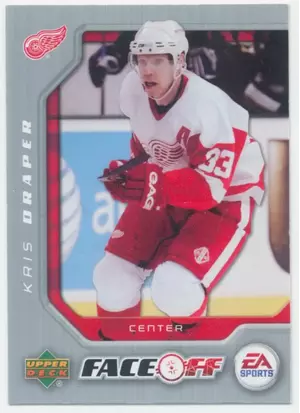2007-08 VICTORY - KRIS DRAPER #FO4 EA SPORTS FACEOFF