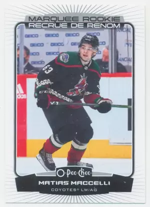 2022-23 O-Pee-Chee - Matias Maccelli #555 Marquee Rookie