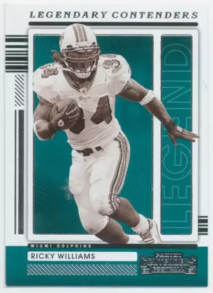 2021 Contenders Football - Ricky Williams #LGD-RWI Legendary Contenders