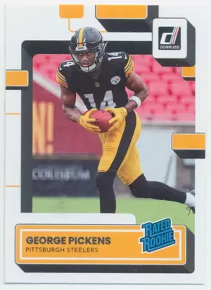 2022 Donruss - George Pickens #323 Rated Rookie